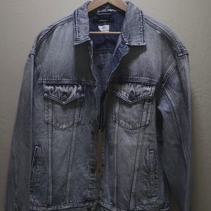 KSUBI Oh G Denim Jacket Vapour 2XL